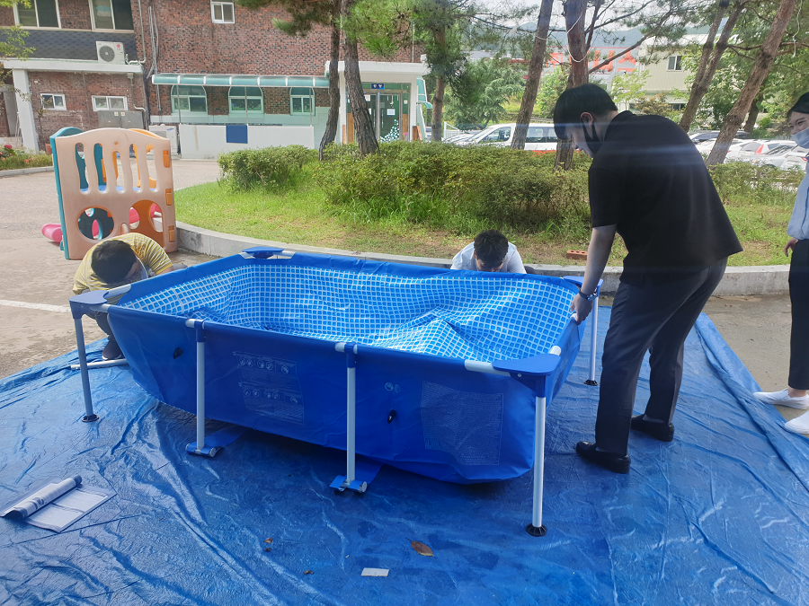 성심원 놀이치료실 설치 활동
